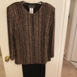 Gorgeous evening set of dress and jacket